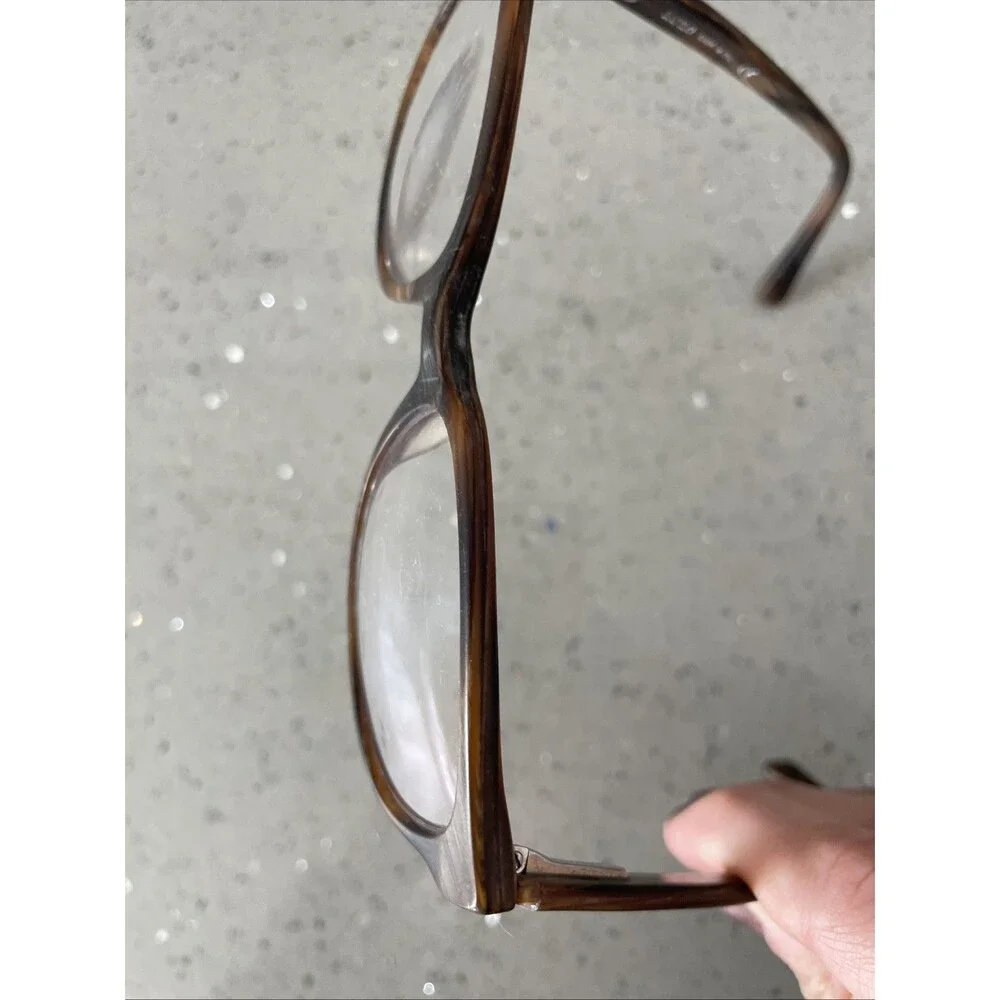 Elasta safilo eyeglass frames ONLY Team 41 57 0Fz4 140 Brown Full rim rectangle
